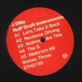 J Dilla, Ruff Draft Instrumentals