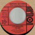 Bernard Williams / The Original Blue Notes, It's Needless To Stay