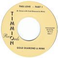 Cold Diamond & Mink , This Love (Instrumental, Part 1)