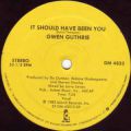 Gwen Guthrie, It Should Have Been You