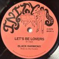 Black Harmony, Let's Be Lovers