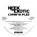 Neek The Exotic, Comin' In Plies