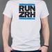 RUN ZRH Shirt Blue / White